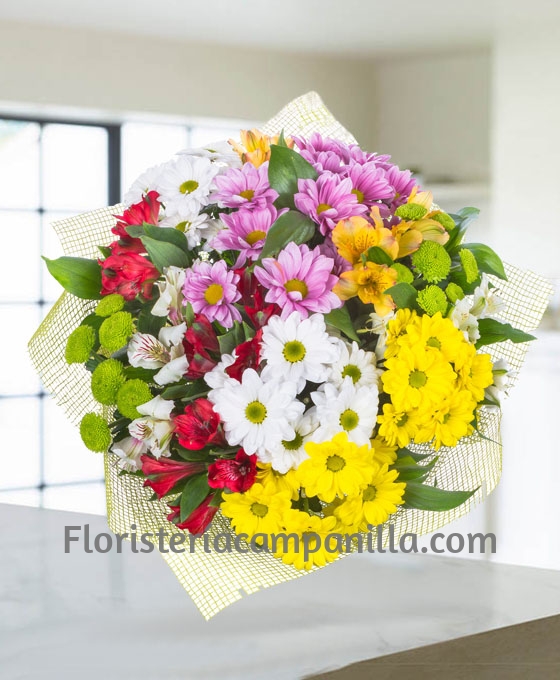 Ramo de flores de margaritas